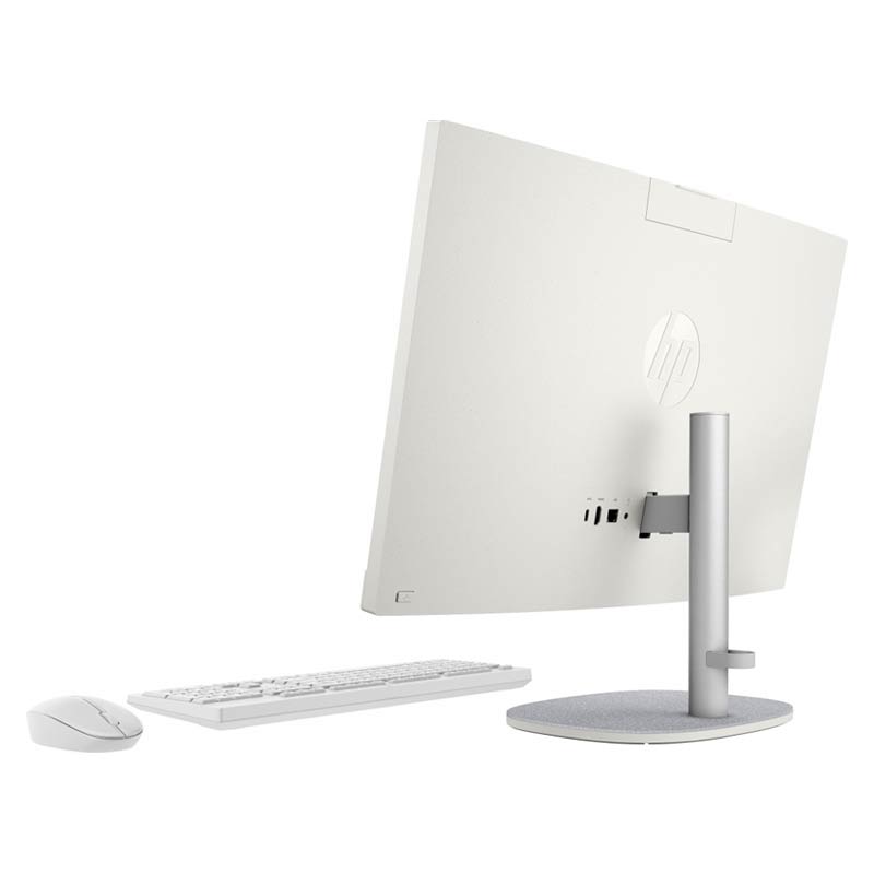 Computadora AIO HP 24-CR0016LA 23.8" TouchScreen AMD Ryzen 5 7520U 8GB RAM 512GB SSD Blanco W11 Home