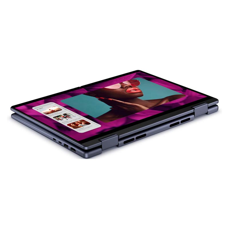 Laptop Dell Inspiron 2 en 1 14" Touch Ryzen 5 8640HS 8GB RAM 512GB SSD W11 Home Azul Teclado Ingles