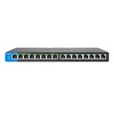 Switch Linksys LGS116P 16 Puertos 10/100/1000Mbps PoE+