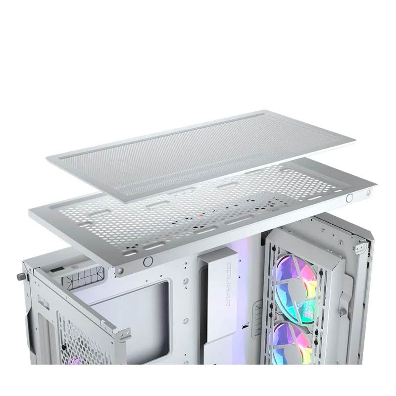Case Gaming Cougar AirFace Pro Media Torre E-ATX Blanco (Sin Fuente)