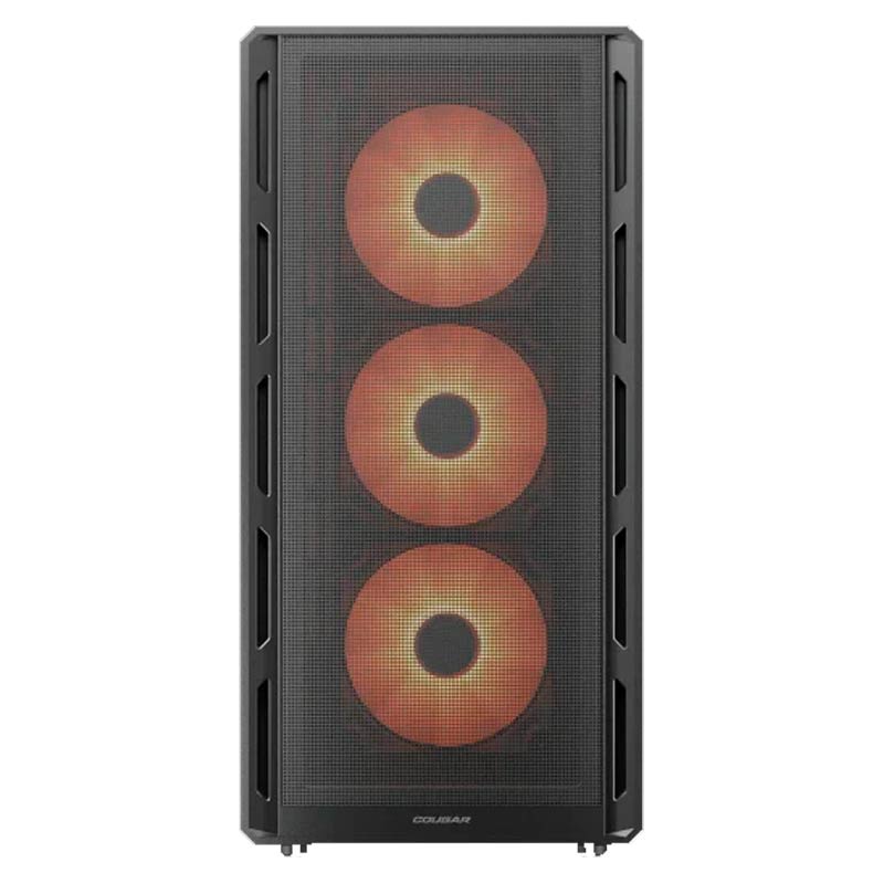 Case Gaming Cougar AirFace Pure Pro Media Torre ATX Negro (Sin Fuente)