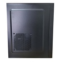 Case KME CM04Q1RA001C Media Torre Micro ATX Negro + Fuente de Poder 600W