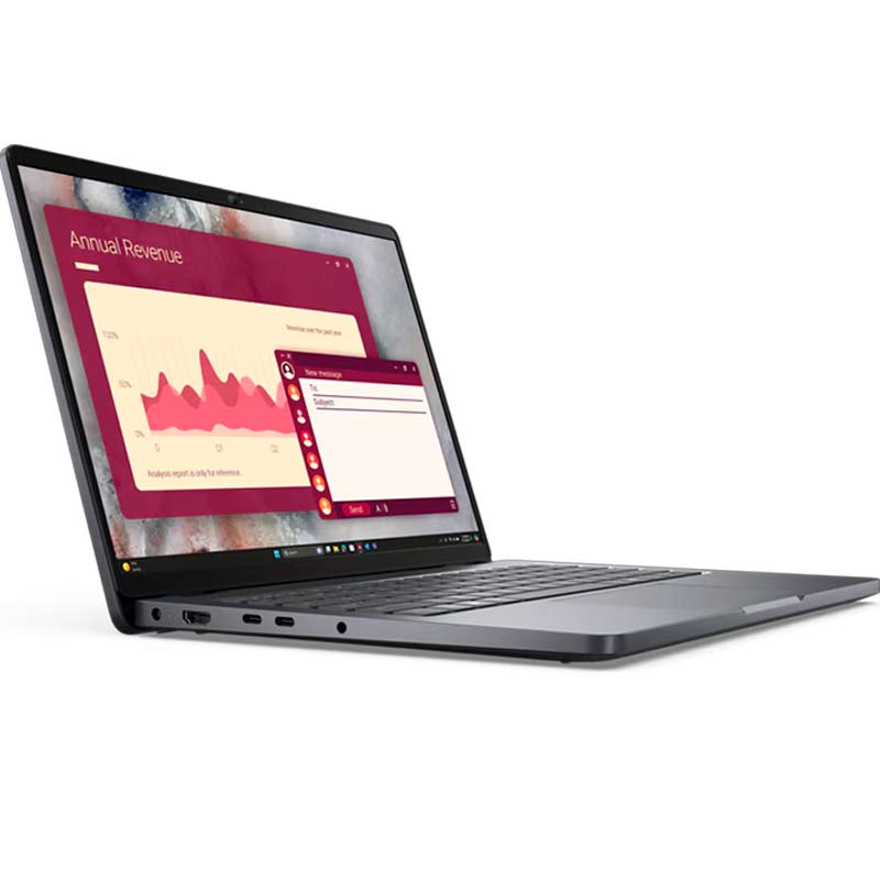 Laptop Dell Pro 14 T5X8P 14" Core 5 120U 16GB RAM 512GB SSD W11 Pro Negra Teclado Español