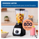 Licuadora Oster BLSTKAPBRD 2 Velocidades Jarra de Plástico 1.25 Lt Negro 800 W
