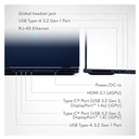 Laptop Dell Alienware Aurora 16" Core 7 240H 32GB RAM 1TB SSD RTX 5060 8GB Azul W11 Home Teclado Ingles