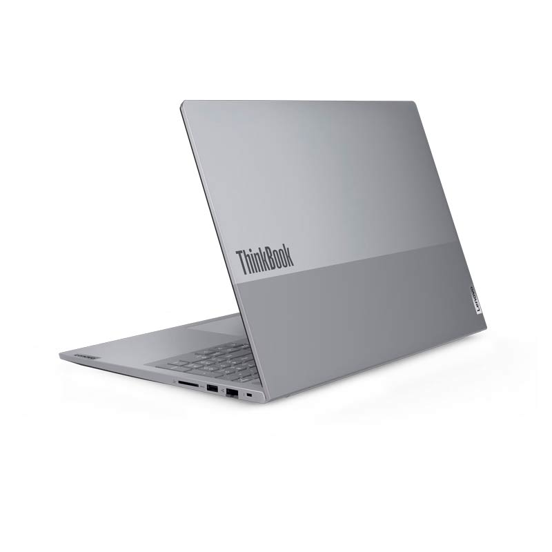 Laptop Lenovo ThinkBook 16 G8 16" Core 5 210H 16GB RAM 512GB SSD W11 Pro Gris Teclado Inglés
