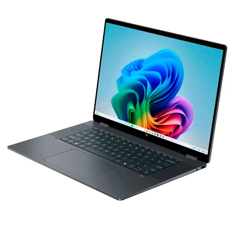 Laptop HP OmniBook X FLIP 2 en 1 16" Touch 2K Intel Core Ultra 7 255U 16GB RAM 1TB SSD W11 Home Gris Teclado Ingles