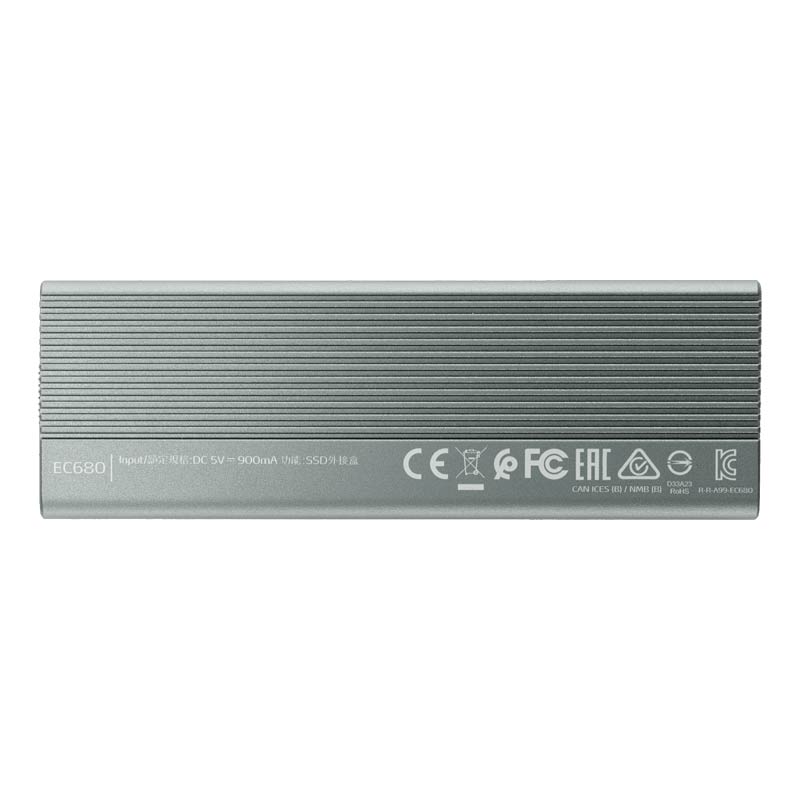 Enclosure M.2. ADATA para SSD PCIe a USB-C