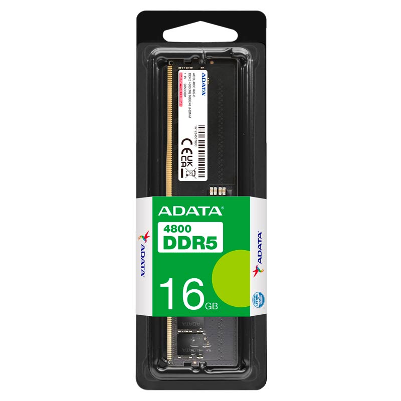 Memoria RAM DDR5 UDIMM 16GB ADATA Premier 4800MHz CL40 1.1V
