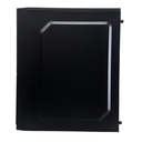 Case KME CM12KTRA001C Micro-ATX Con Fuente de Poder 600W Negro