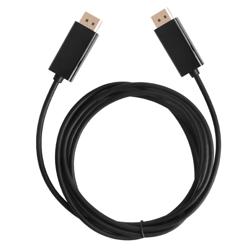 Cable Displayport Unno Tekno CB4060BK1.8 Metros Negro