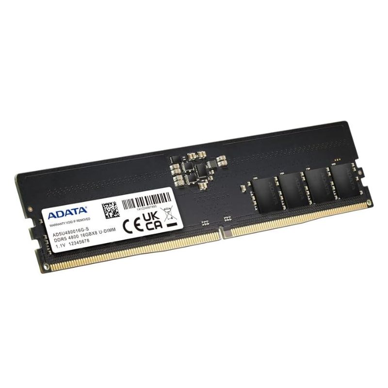Memoria RAM DDR5 DIMM 16GB ADATA Premier 4800MHz CL40 1.1V