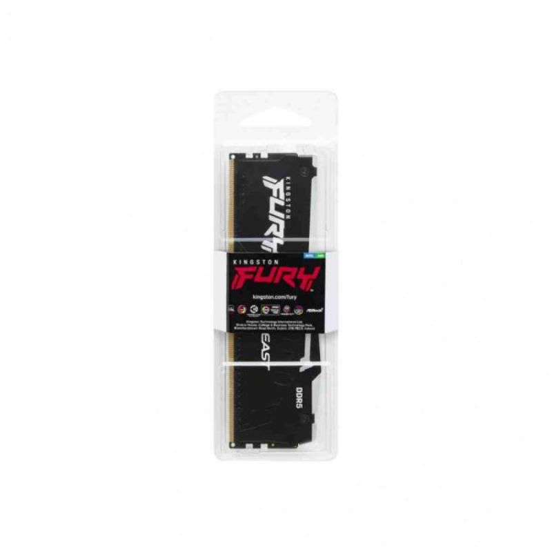 Memoria RAM DDR5 DIMM 8GB Kingston Fury Beast RGB 6000MHz CL36 EXPO