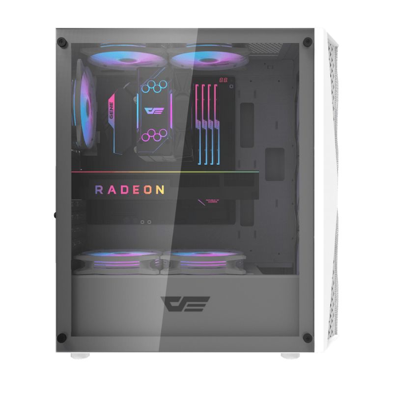 Case Gaming Cougar Archon 2 Mesh RGB Media Torre Malla ATX Blanco (Sin Fuente) (copia)
