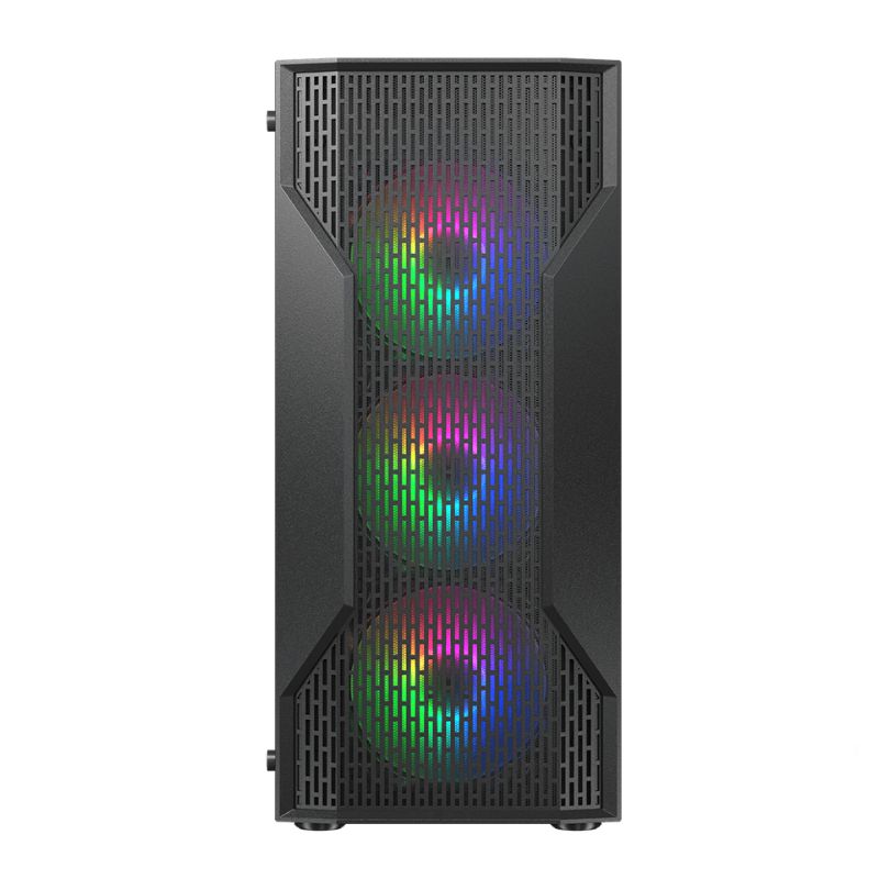 Case Gaming Cougar MX110 RGB Media Torre ATX Negro (Sin Fuente)