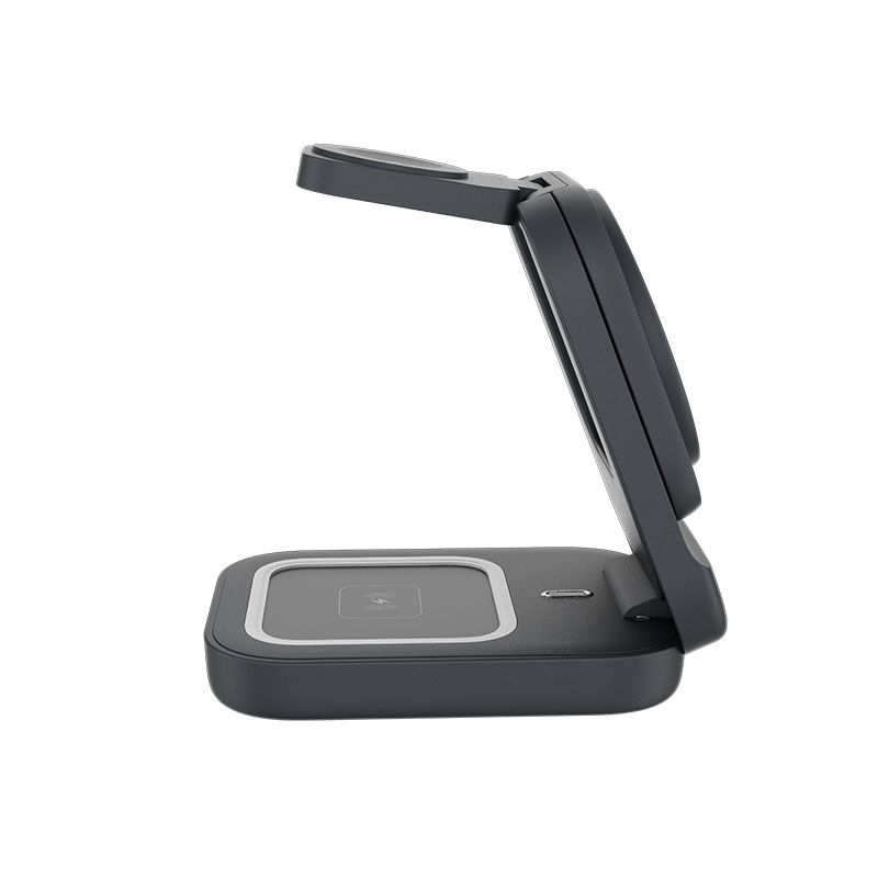 Estación de Carga Inalámbrica 3 en 1 Klip Xtreme PowerDesk Lite Negro