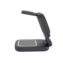 Estación de Carga Inalámbrica 3 en 1 Klip Xtreme PowerDesk Lite Negro