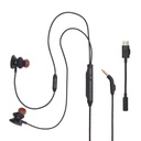 Audífonos In-Ear JBL Quantum 50 USB‑C in‑ear con micrófono Negros
