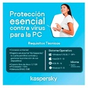 Licencia Kaspersky Standard 1 dispositivo 1 Año ***FISICA***