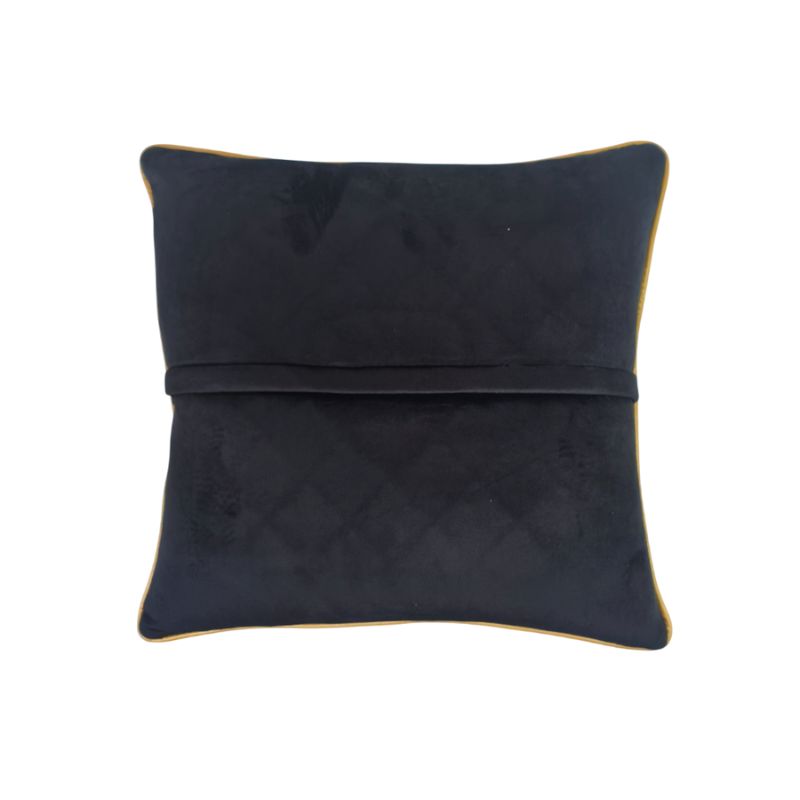 Cojín Cougar Cushion Lander Negro/Dorado