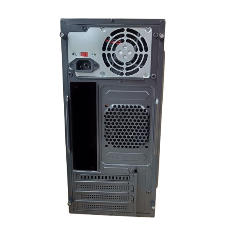 Case NOVA KME CM03Q1 Media Torre Micro ATX Negro (Con Fuente)