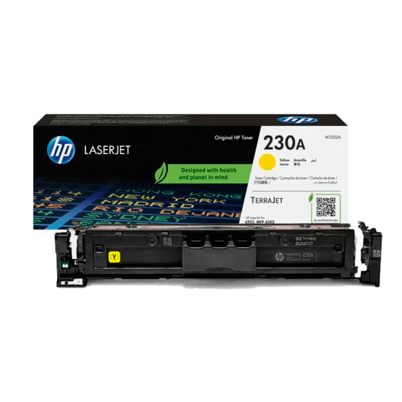 Cartucho de tóner HP 230A LaserJet Amarillo Original W2302A