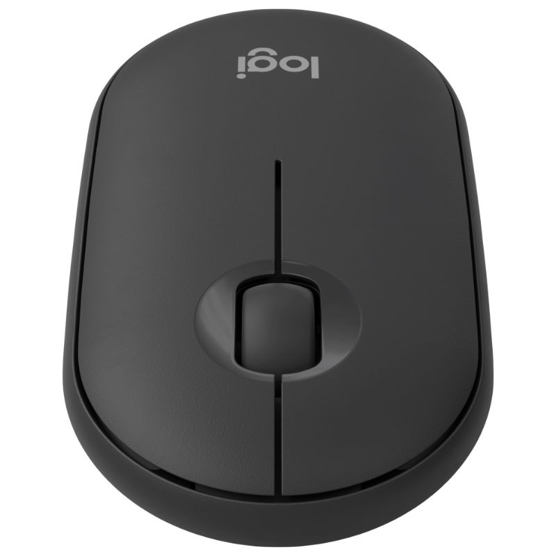 Mouse Inalámbrico Bluetooth Logitech Pebble Mouse 2 M350s Óptico 4000DPI Grafito
