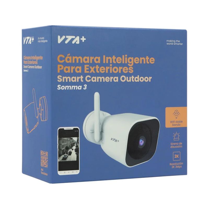 Cámara Inteligente VTA+ Somma 3 Exterior Fija 2K