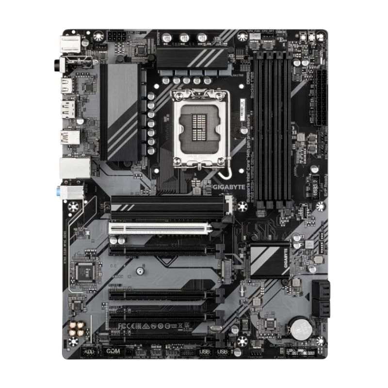 Motherboard Gigabyte B760M DS3H WF6E GEN5 Socket LGA1700 14th/13th/12th Gen 4xDDR5 Wi-Fi 6E ATX