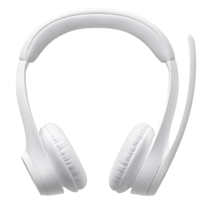 Audífonos Tipo Headset Logitech Zone 300 Inalámbricos con Micrófono Blanco
