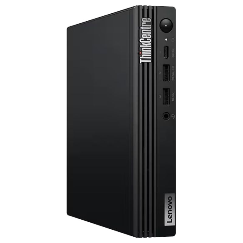 Computadora Lenovo ThinkCentre M70q Gen 5 i5-14400T 8GB RAM 512GB SSD Negro W11 Pro Teclado Español