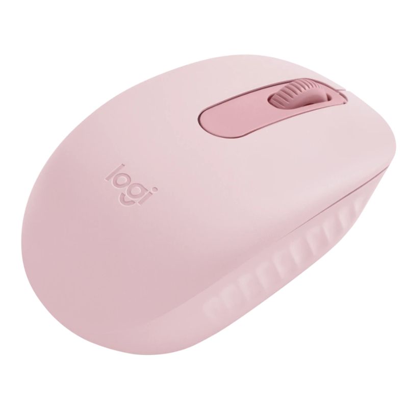 Mouse Inalámbrico Bluetooth Logitech Óptico M196 1000DPI Rosa