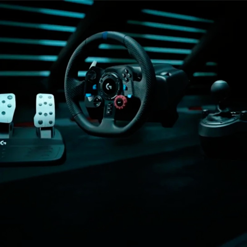 Volante de Carreras y Pedales Logitech G920 Driving Force para Xbox One y PC