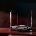 Router Wi‑Fi 6 Mercusys MR60X AX1500 de doble banda 2.4 GHz / 5 GHz 4 antenas 5 dBi gigabit