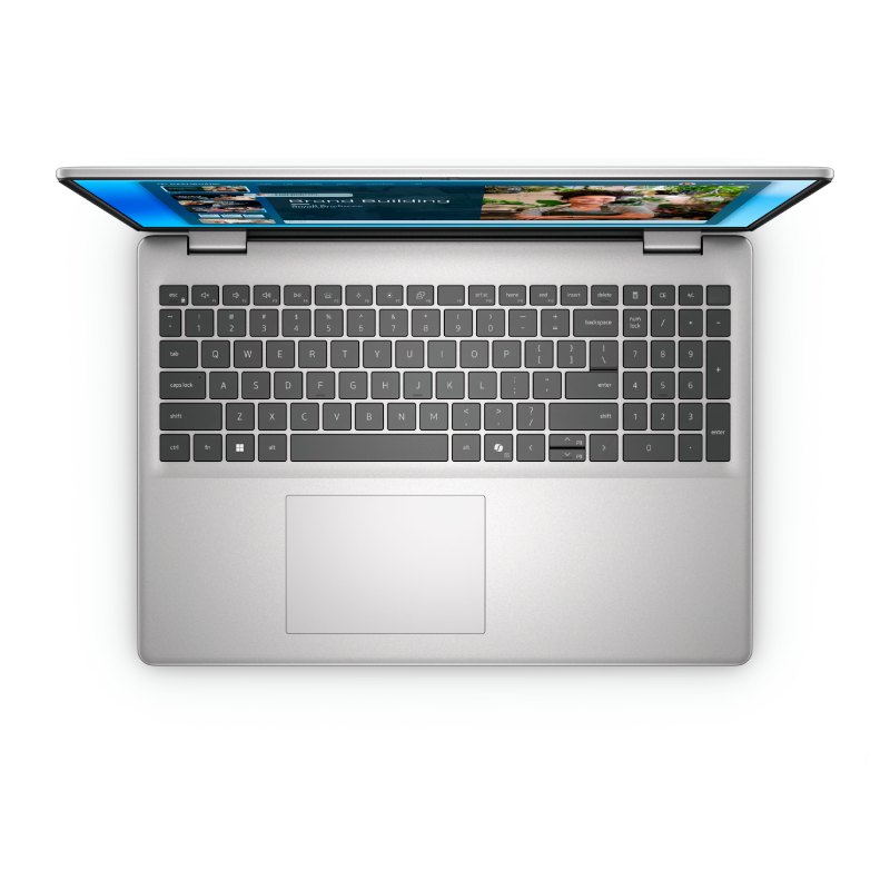 Laptop Dell 16 DC16251 16" FHD+ Core 7 150U 16GB RAM 1TB SSD Touch Plateado Teclado Inglés