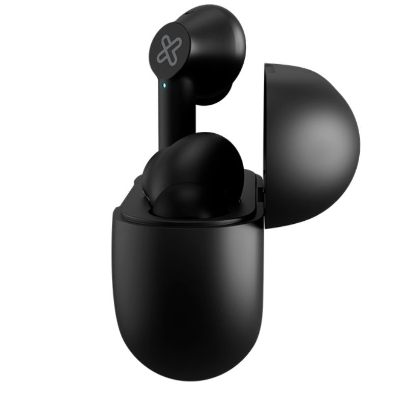 Audífonos In-Ear Klip Xtreme EdgeBuds Bluetooth con Micrófono (ENC) Negro