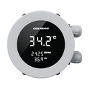 Enfriador líquido 360 mm Cougar Poseidon Vistek ARGB con display LCD IPS 1.9" digital blanco