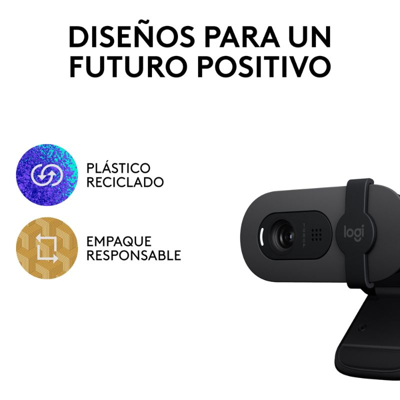 Cámara Web Logitech Brio 100 Full HD