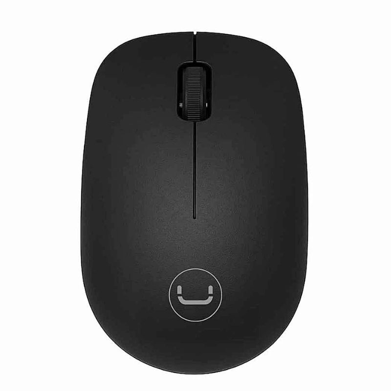 Mouse Inalámbrico Unno Tekno Curve 1200DPI Negro