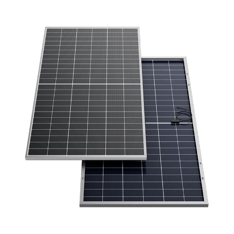 Combo Aire acondicionado PowerBox de 24,000BTU + Panel solar HiTek 600W + Brackets HiTek para techo inclinado