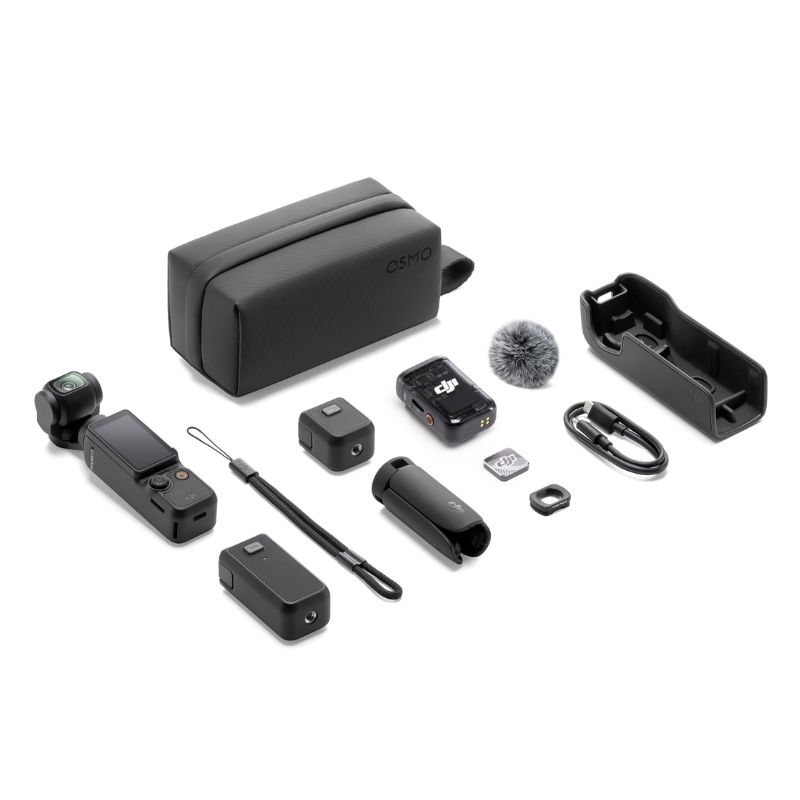 Cámara DJI Osmo Pocket 3 Combo Creador Negro