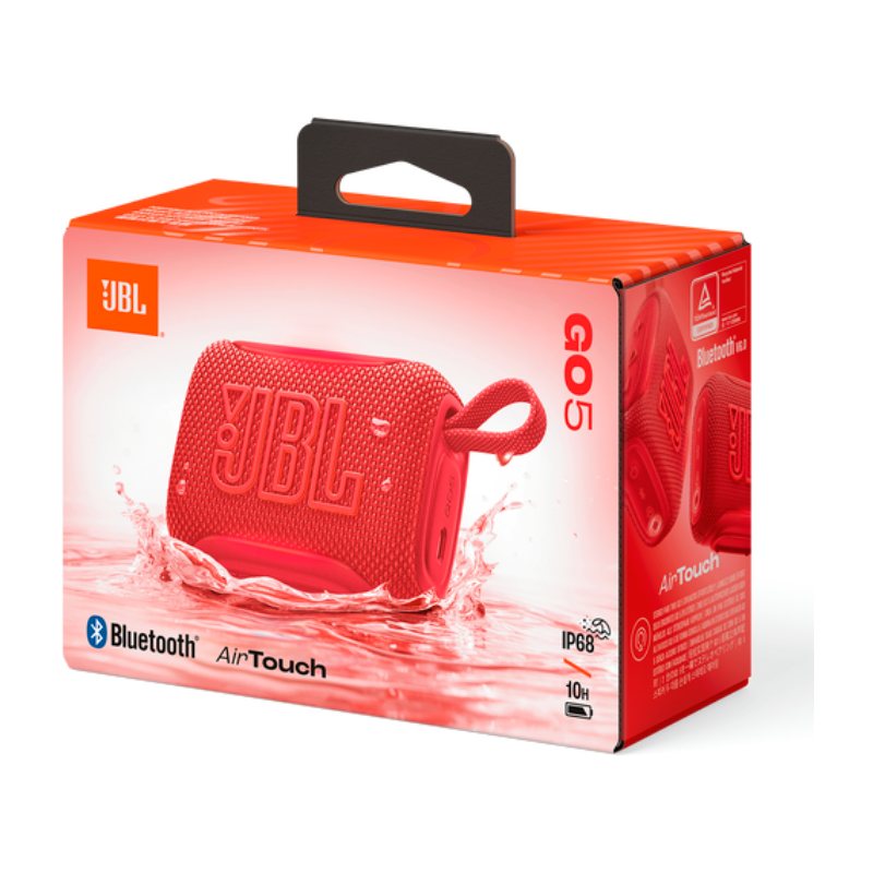 Bocina Bluetooth JBL Go 5 Waterproof 4.8W Roja