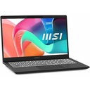 Laptop MSI Modern 15 H 15.6" Touchscreen Intel Core 9-270H 32GB RAM 1TB SSD Intel Graphics W11 Home Negro Teclado Inglés