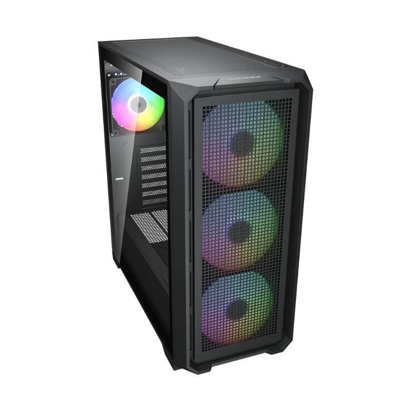 Case Gaming Cougar MX600 AIR Media Torre ATX Negro (Sin Fuente)