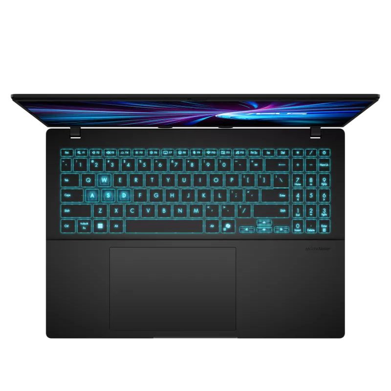 Laptop Asus V16 V3607VM 16" Intel Core Ultra 7 240H 32GB RAM 1TB SSD NVIDIA GeForce RTX 5060 8GB W11 Home Negro Teclado Inglés