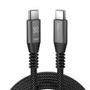 Cable USB-C a USB-C Klip Xtreme KAC-850-6FT 1.8 Metros Negro
