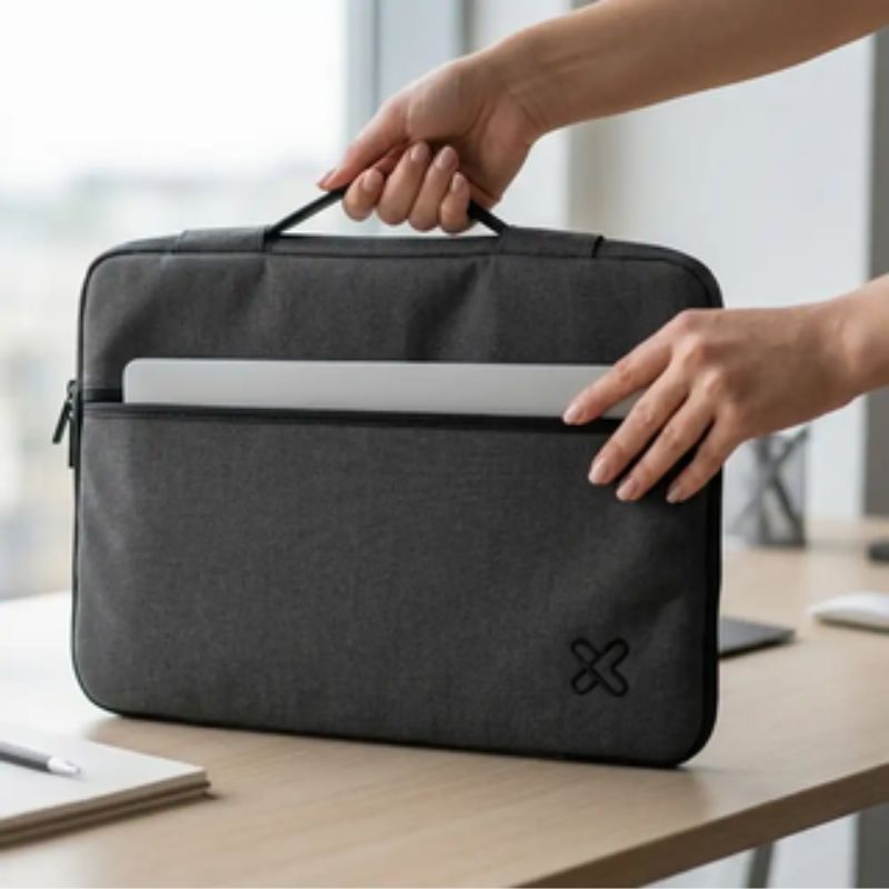 Funda para Portátil 14" Klip Xtreme Nova KNS-425GR Gris Oscuro