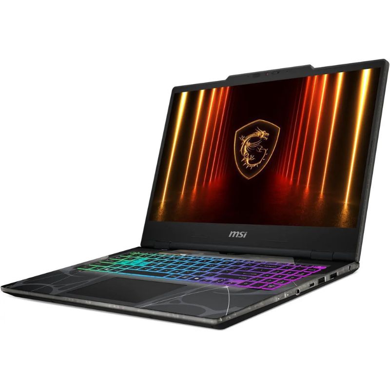 Laptop MSI Cyborg A15 15.6" AMD Ryzen 7 260 16GB RAM 512GB SSD NVIDIA GeForce RTX 5050 8GB W11 Home Negro Teclado Inglés