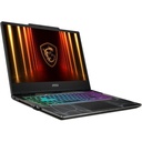 Laptop MSI Cyborg A15 15.6" AMD Ryzen 7 260 16GB RAM 512GB SSD NVIDIA GeForce RTX 5050 8GB W11 Home Negro Teclado Inglés