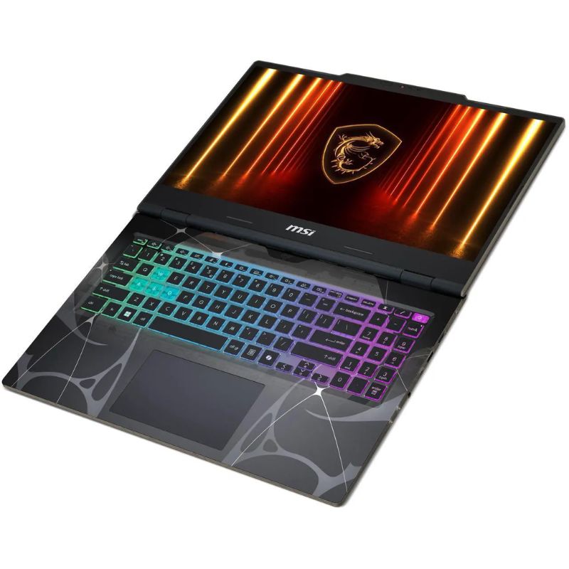 Laptop MSI Cyborg A15 15.6" AMD Ryzen 7 260 16GB RAM 512GB SSD NVIDIA GeForce RTX 5050 8GB W11 Home Negro Teclado Inglés